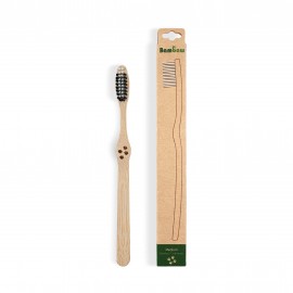 Escova de dentes de bambu de cerdas médias Bambaw