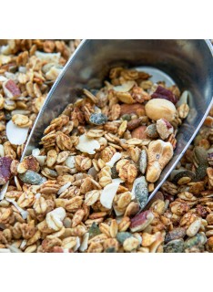 Granola de Manteiga de Amendoim e Canela